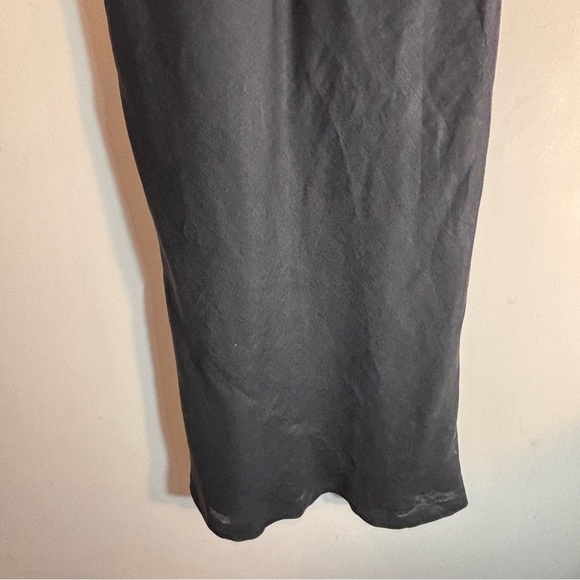 BANANA REPUBLIC Sz 4 100% Linen Shift Dress Lined Fit and Flare Style Scoop Neck - Picture 3 of 6